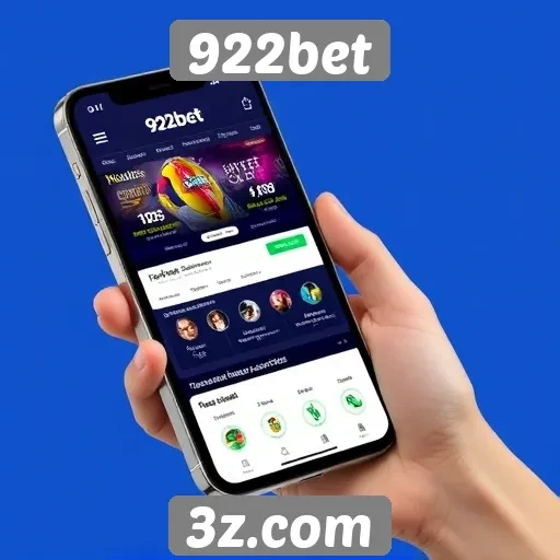 Funcionalidades do aplicativo da 922bet